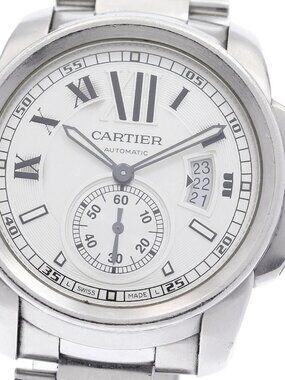 CARTIER Calibre de Cartier W7100015 Date Automatic Men's Watch_954294